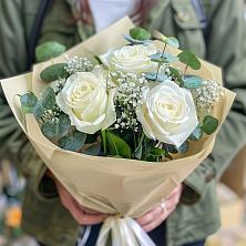 Букет цветов из:  Розы в Токарево